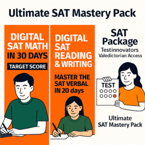 Ultimate SAT Mastery Pack - Digital SAT prep course and practice tests