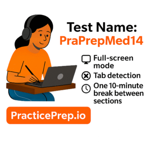 On-Demand Test | PraPrepMed14