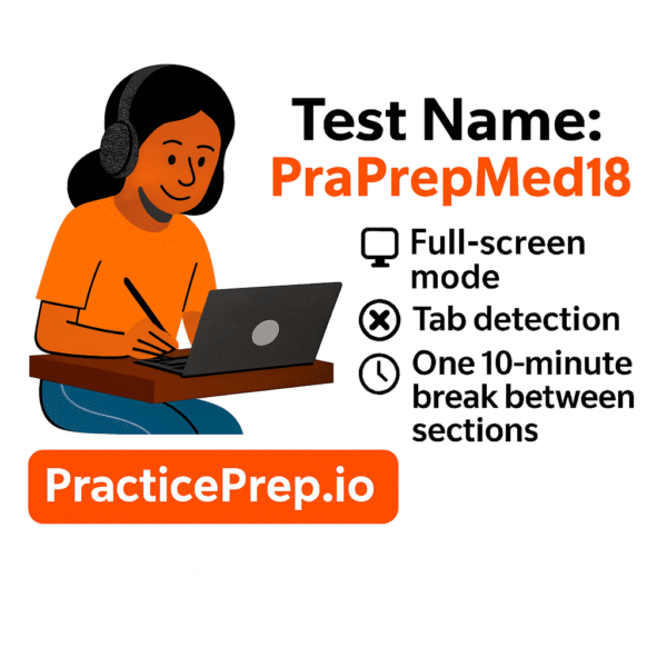PraPrepMed18N On-Demand Test | PraPrepMed18