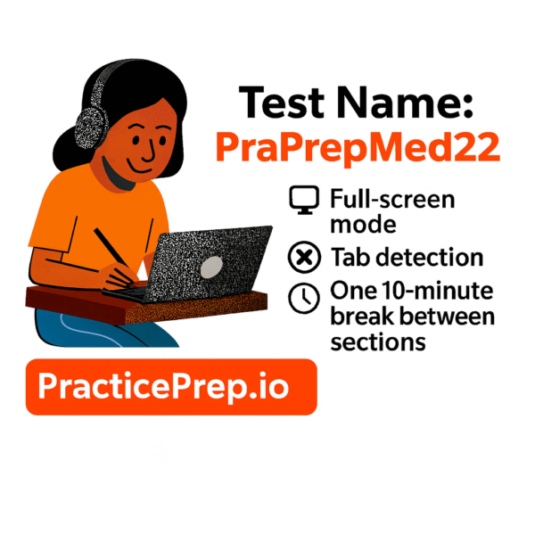 PraPrepMed22N On-Demand Test | PraPrepMed22