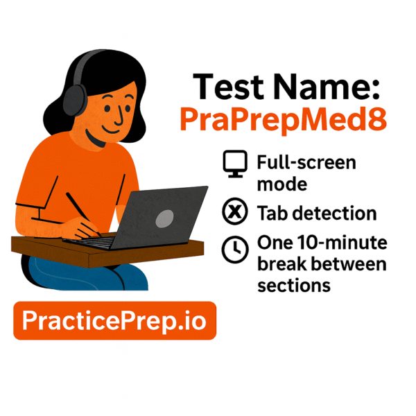 PraPrepMed8N On-Demand Test | PraPrepMed8