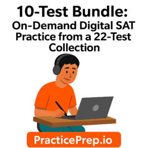 10-Test Bundle: On-Demand Digital SAT Practice from a 22-Test Collection