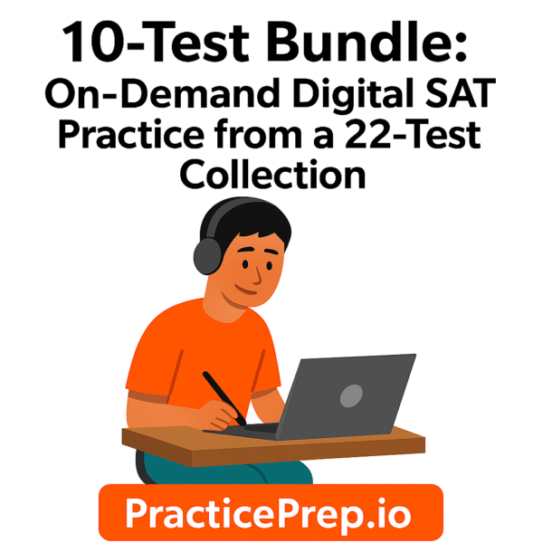 10-Test Bundle: On-Demand Digital SAT Practice from a 22-Test ...