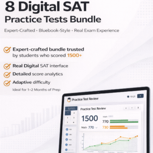 8 Digital SAT Practice Tests &mdash; Train Like It&rsquo;s the Real Exam